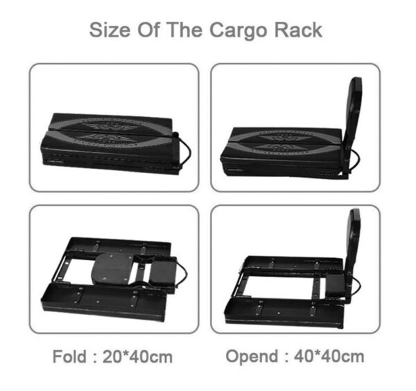 The Pro-Cargo. Model EB030- Cargo Rack and Dual Seat E-Bike - Image 9