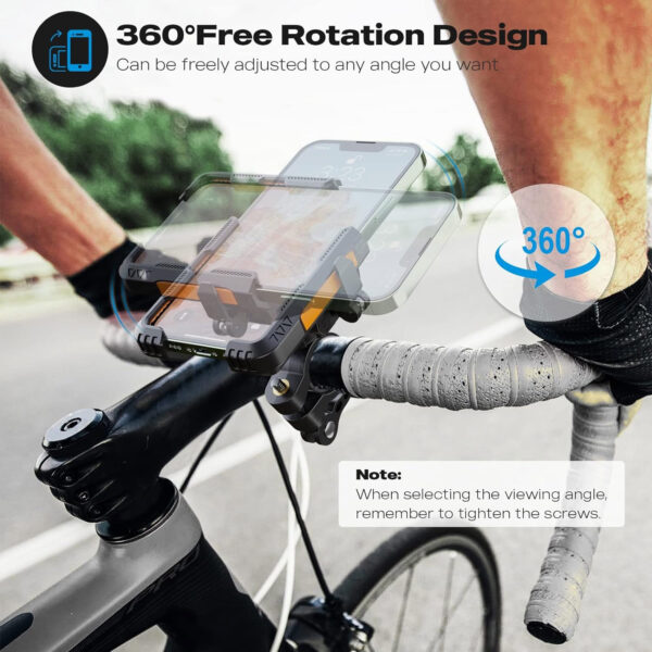 Upgraded E-Bike Phone Mount Holder - Image 3