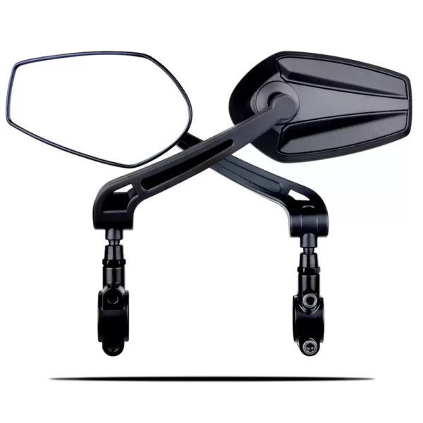 EasyDo 360 Degrees Adjustable E-Bike Side Glass Mirrors