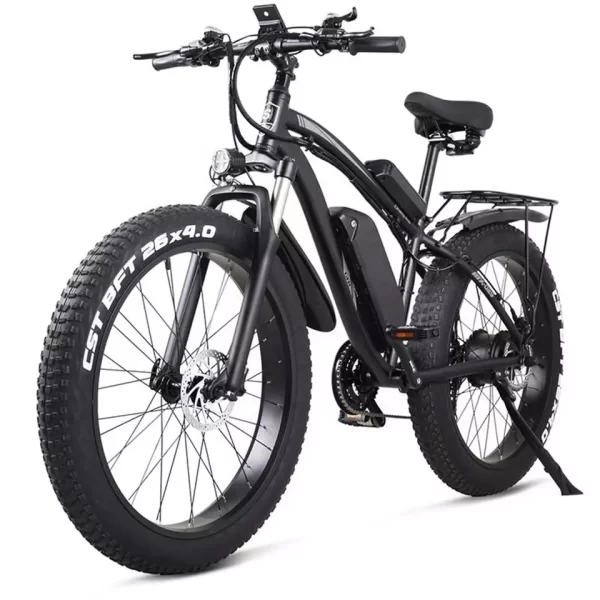 The Tough E-Sport. Model EB020- Urban Terrain Fat-Tire Electric M-Bike