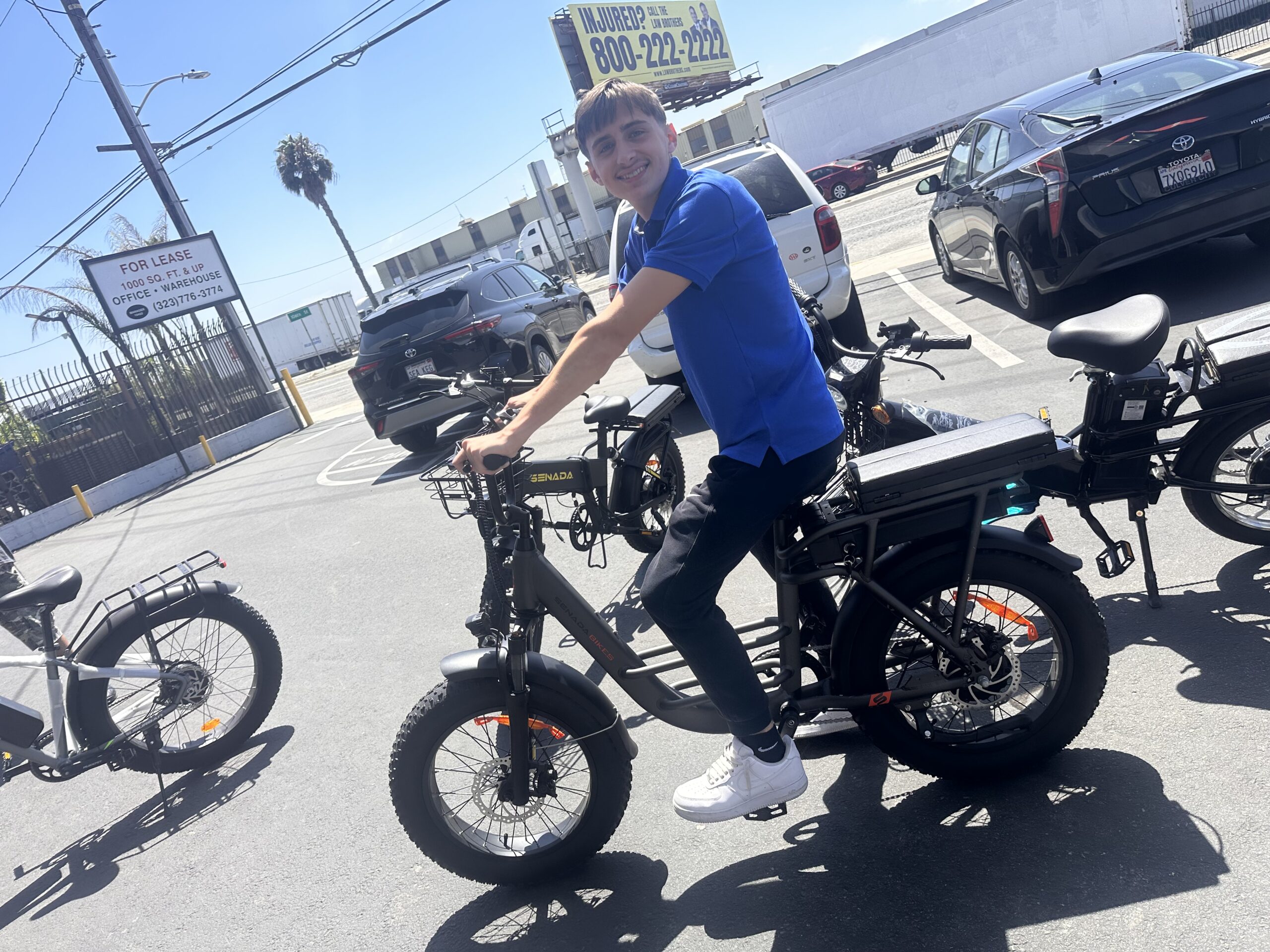 Senada Cargo OSPREY 20″ Fat Tire Cargo All Terrain Electric Bike