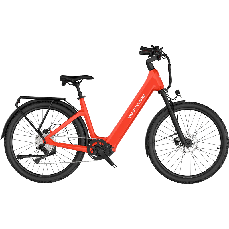 Vanpowers 500W UrbanGlide-Ultra Step-Thru Commuting Electric Bike - Image 3